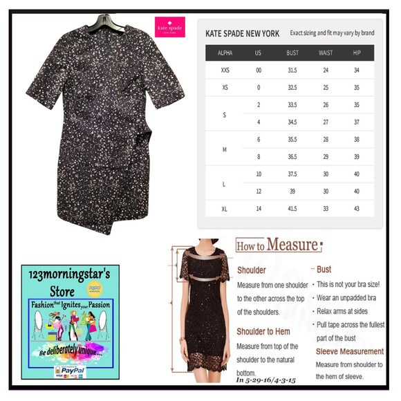 KATE SPADE NEW Asymmetrical Crossover Buckle Wrap Panel Dress 0 - Picture 11 of 11